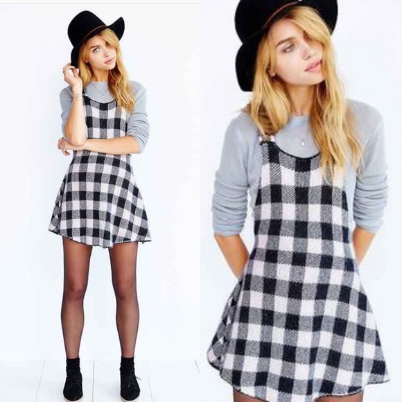 For Love And Lemons Dresses Knitz By For Love Lemons Lumberjack Knit Dress Poshmark